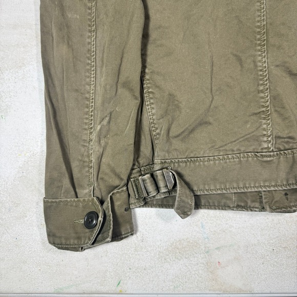 Women's Polo Ralph Lauren Green Cropped Army Military Jacket XS - Picture 16 of 16